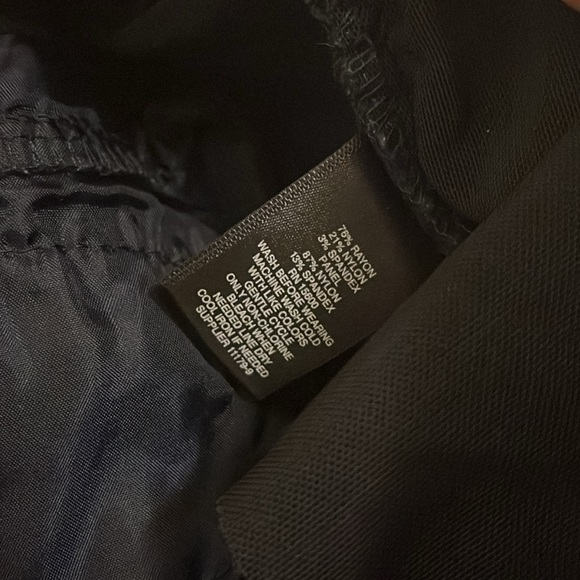 Liz Claiborne Navy Pull-On Straight-Leg Trousers (Women’s Size 14) - Picture 7 of 7